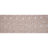 Beige and Rose Gold Luxury Floral Metallic Brocade