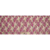 Pink Luxury Floral Metallic Brocade