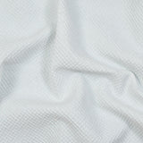 Marylin Metallic White Diamond Quilted Brocade