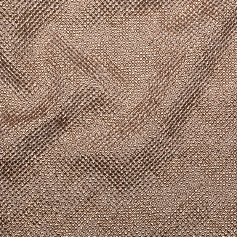 Marylin Metallic Peach Bellini Diamond Quilted Brocade