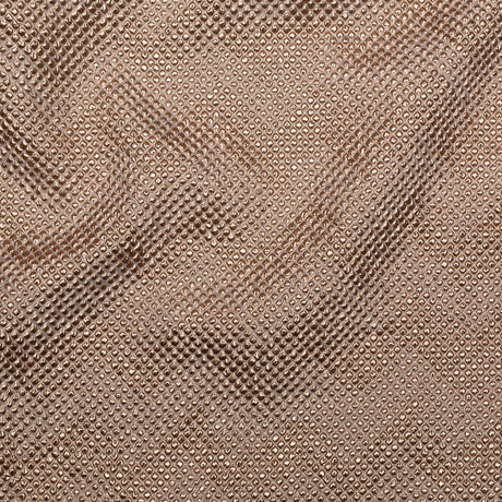 Marylin Metallic Peach Bellini Diamond Quilted Brocade
