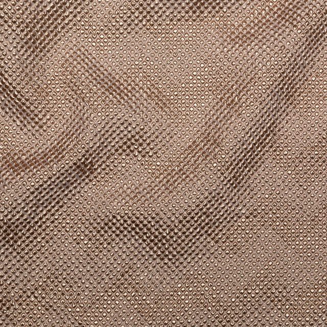 Marylin Metallic Peach Bellini Diamond Quilted Brocade