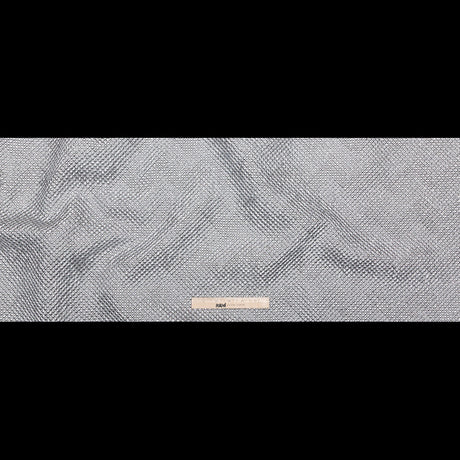 Marylin Metallic Silver Diamond Quilted Brocade