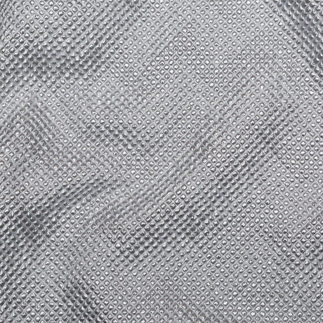 Marylin Metallic Silver Diamond Quilted Brocade