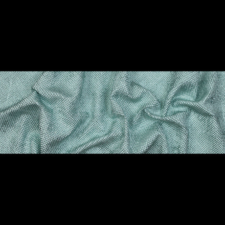 Marylin Metallic Mint Diamond Quilted Brocade