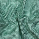 Marylin Metallic Green Diamond Quilted Brocade