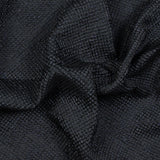 Marylin Metallic Black and Navy Diamond Quilted Brocade