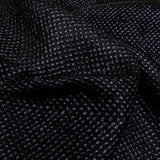 Marylin Metallic Navy Diamond Quilted Brocade