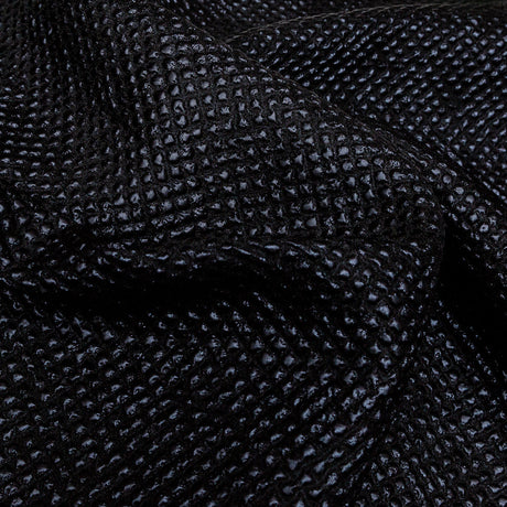 Marylin Metallic Navy Diamond Quilted Brocade