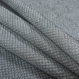 Marylin Metallic Transparent Gray Diamond Quilted Brocade