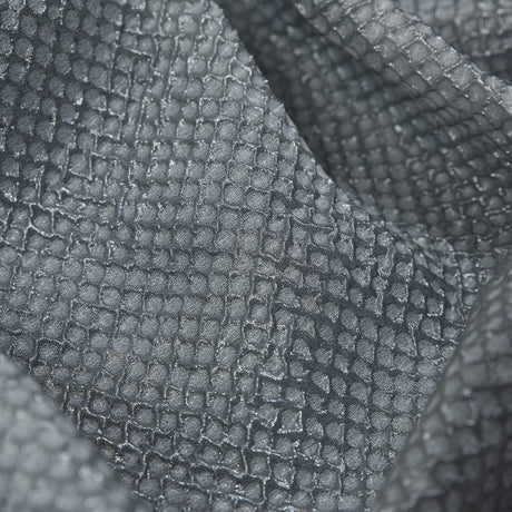 Marylin Metallic Transparent Gray Diamond Quilted Brocade