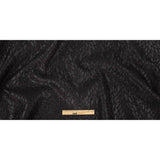 Black and Glistening Grape Luxury Abstract Metallic Brocade