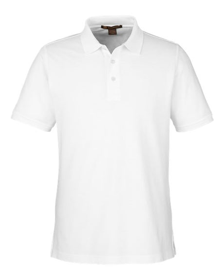 Harriton Men's Valiant Cotton Snag Protect Polo
