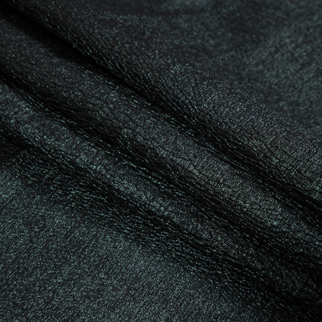 Forest Green and Red Luxury Metallic Brocade