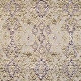 Rose Gold and Gold Luxury Geometric Metallic Brocade