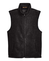 Harriton Unisex Fleece Full-Zip Vest