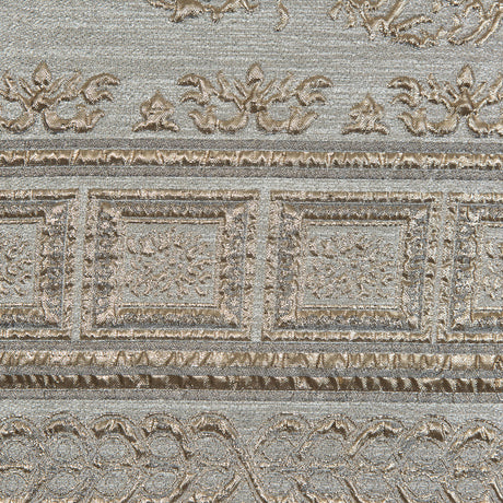 Beige and Gold Luxury Classical Metallic Brocade