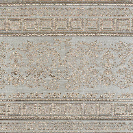 Beige and Gold Luxury Classical Metallic Brocade