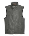Harriton Unisex Fleece Full-Zip Vest