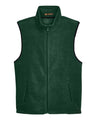 Harriton Unisex Fleece Full-Zip Vest