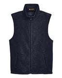Harriton Unisex Fleece Full-Zip Vest