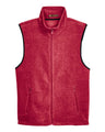 Harriton Unisex Fleece Full-Zip Vest