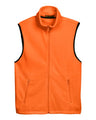 Harriton Unisex Fleece Full-Zip Vest