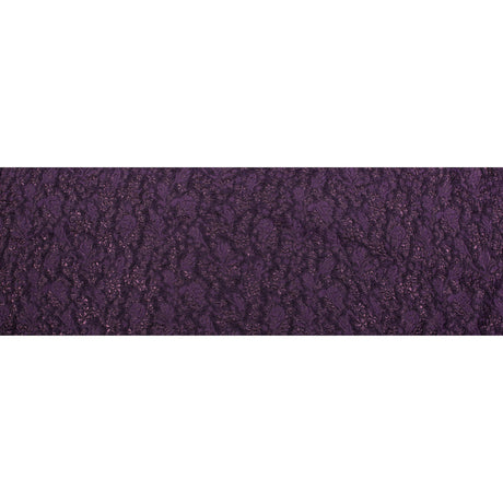 Regal Purple Luxury Floral Metallic Brocade