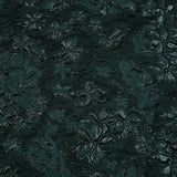 Emerald Green Luxury Floral Metallic Brocade