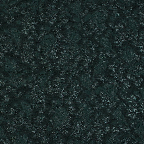 Emerald Green Luxury Floral Metallic Brocade