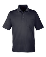 Harriton Men's Advantage Snag Protection Plus Pocket Polo