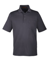 Harriton Men's Advantage Snag Protection Plus Pocket Polo