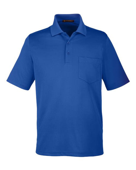 Harriton Men's Advantage Snag Protection Plus Pocket Polo