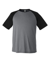 Team 365 Unisex Zone Colorblock Raglan T-Shirt
