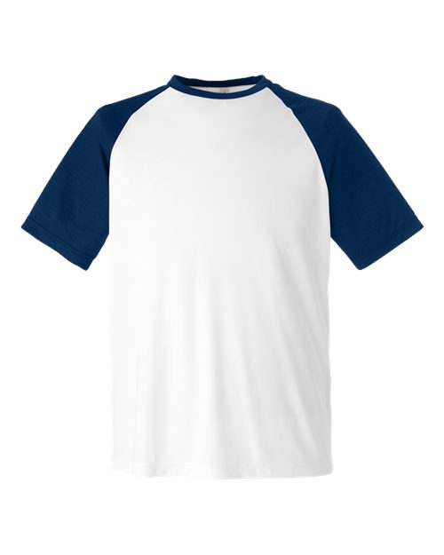 Team 365 Unisex Zone Colorblock Raglan T-Shirt