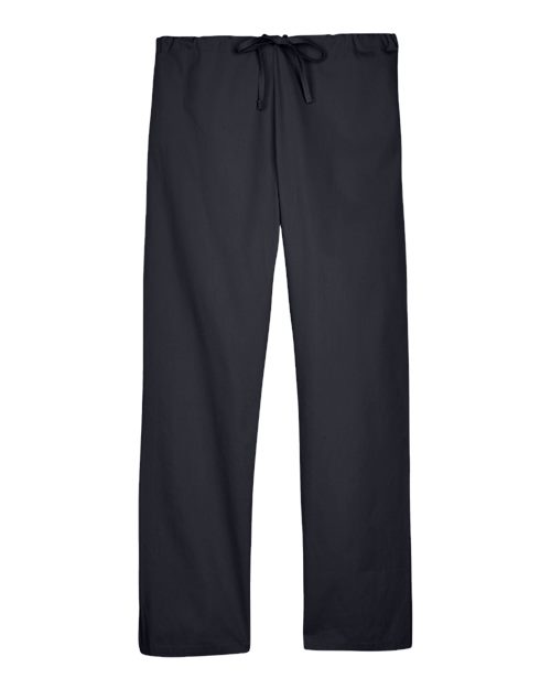Harriton Unisex Drawstring Scrub Pants for Medical and Healthcare Uniforms – Polyester