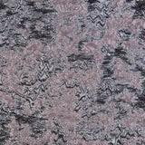 Pink and Gunmetal Luxury Abstract Metallic Brocade