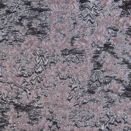 Pink and Gunmetal Luxury Abstract Metallic Brocade