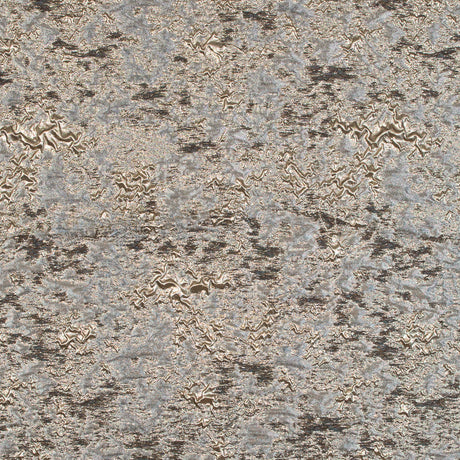 Gray and Gold Luxury Abstract Metallic Brocade
