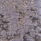 Pale Orchid and Rose Gold Luxury Abstract Metallic Brocade