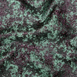 Sea Spray and Purple Luxury Abstract Metallic Brocade