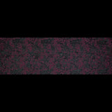 Bordeaux and Forest Luxury Abstract Metallic Brocade