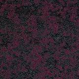 Bordeaux and Forest Luxury Abstract Metallic Brocade