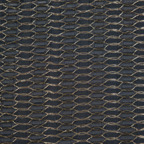 Metallic Gold and Gray Luxury Embroidered Organza Brocade