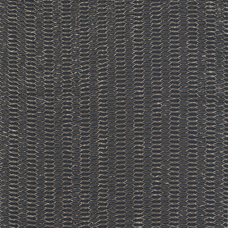 Metallic Gold and Gray Luxury Embroidered Organza Brocade