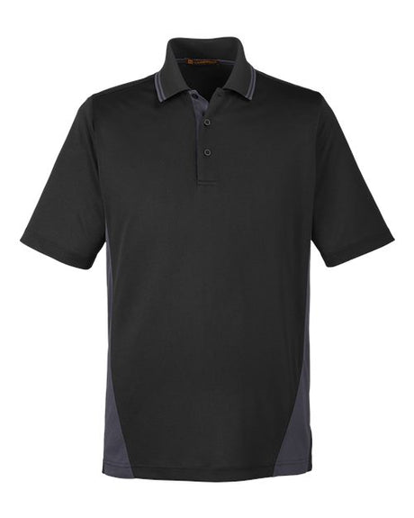 Harriton Men's Flash Snag Protection Plus Colorblock Polo