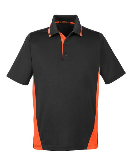 Harriton Men's Flash Snag Protection Plus Colorblock Polo