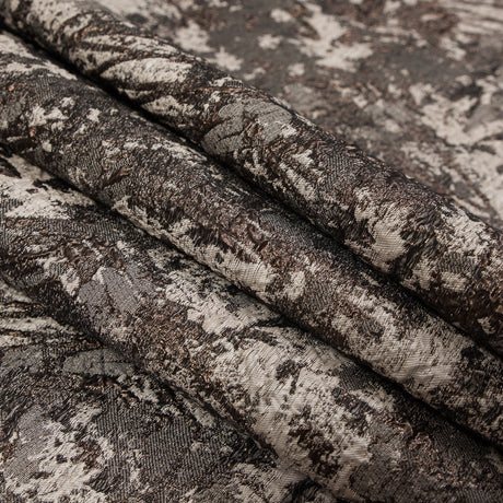 Beige and Bronze Luxury Abstract Metallic Brocade