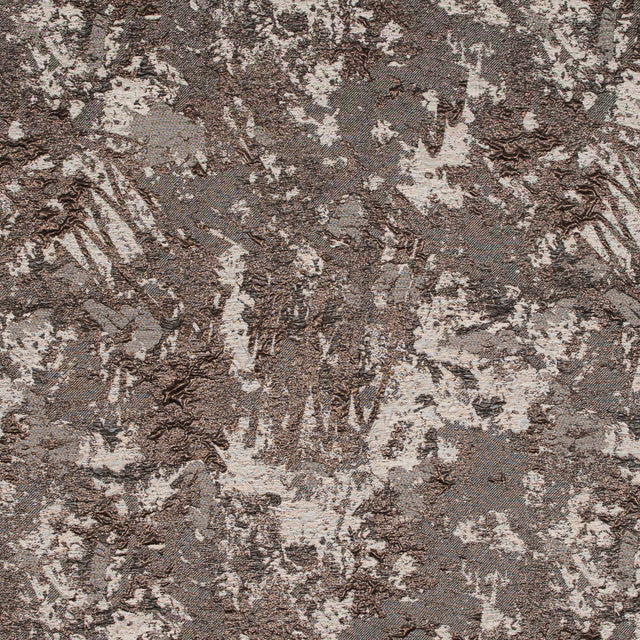 Beige and Bronze Luxury Abstract Metallic Brocade