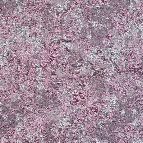 Pink and Silver Luxury Abstract Metallic Brocade